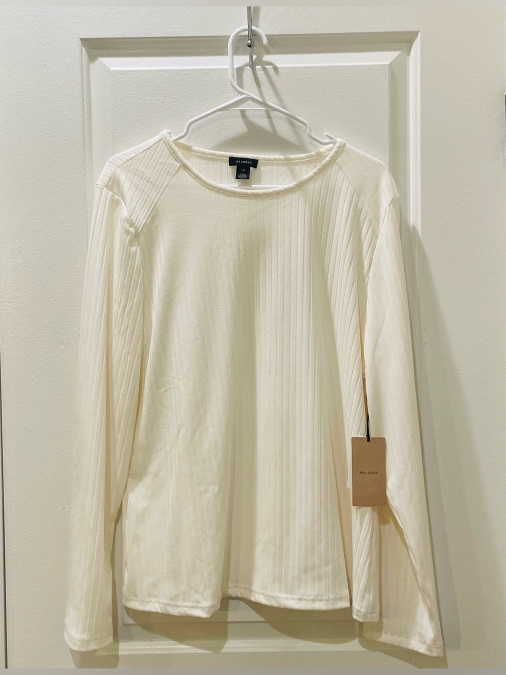 NEW…Halogen Raglan Sleeve Knit Top - Picture 6 of 6